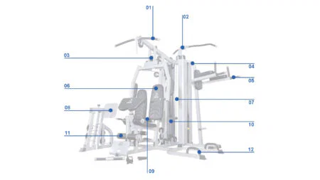 Πολυόργανο Πολλαπλών Θέσεων (Ηρακλής) JX-1600 - Image 7