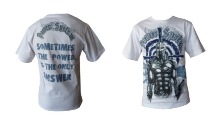 T-shirt "SPARTAN" (λευκό) - Image 5