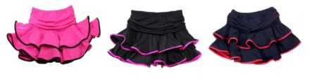 Φούστα παιδική Latin skirt with short Go Dance - Image 2