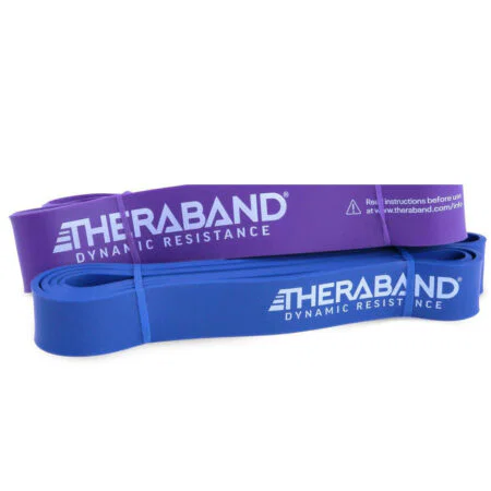 ΣΕΤ ΤΩΝ 2 THERABAND ΛΑΣΤΙΧΑ ΓΥΜΝΑΣΤΙΚΗΣ LOOP POWER BAND (HEAVY + XHEAVY) 16KG & 23KG14953 Theraband - Image 1