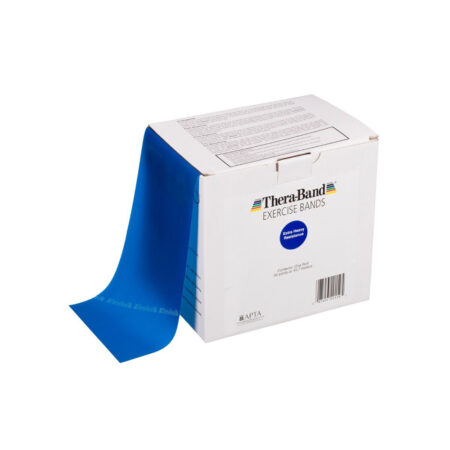 ΛΑΣΤΙΧΑ ΓΥΜΝΑΣΤΙΚΗΣ THERABAND 45.5m LATEX ΜΠΛΕ / EXTRA HEAVY 50150 - Image 1