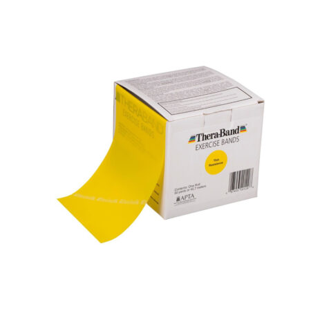 ΛΑΣΤΙΧΑ ΓΥΜΝΑΣΤΙΚΗΣ THERABAND 45.5m LATEX ΚΙΤΡΙΝΟ / THIN 50120 - Image 1