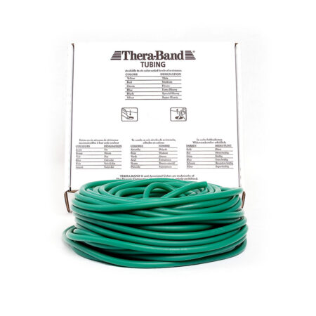 THERABAND GYM TUBE ΛΑΣΤΙΧΑ ΓΥΜΝΑΣΤΙΚΗΣ 30,5Μ ΠΡΑΣΙΝΟ - ΣΚΛΗΡΟ 51140 - Image 1