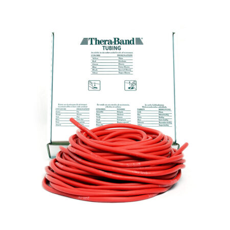 THERABAND GYM TUBE ΛΑΣΤΙΧΑ ΓΥΜΝΑΣΤΙΚΗΣ 30,5Μ ΚΟΚΚΙΝΟ - ΜΕΤΡΙΟ 51130 - Image 1
