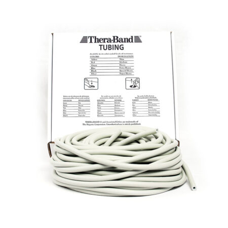 THERABAND GYM TUBE ΛΑΣΤΙΧΑ ΓΥΜΝΑΣΤΙΚΗΣ 30,5Μ ΑΣΗΜΕΝΙΟ - ΣΟΥΠΕΡ ΣΚΛΗΡΟ 51170 - Image 1
