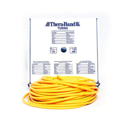 THERABAND GYM TUBE ΛΑΣΤΙΧΑ ΓΥΜΝΑΣΤΙΚΗΣ 30,5Μ ΚΙΤΡΙΝΑ - ΜΑΛΑΚΑ 51120 - Image 1