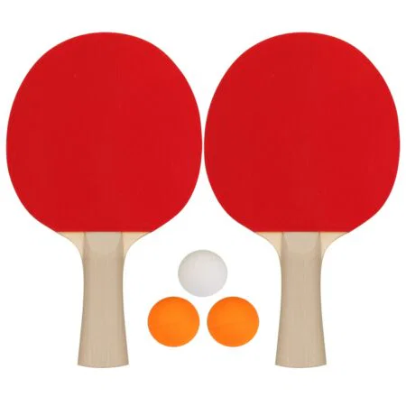 Σετ 2 Ρακέτες Ping Pong & 3 Μπαλάκια "Recreational" - Image 1
