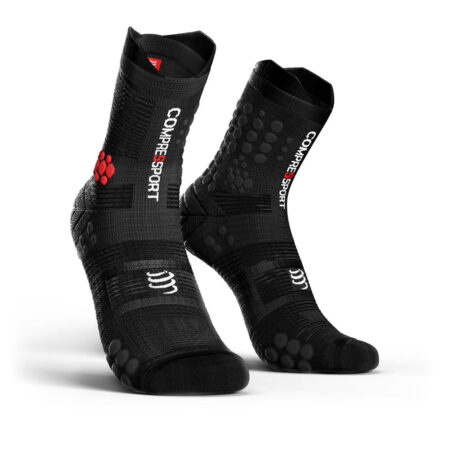 COMPRESSPORT V3 TRAIL PRO RACING ΚΑΛΤΣΕΣ ΜΑΥΡΕΣCS4909 - Image 1
