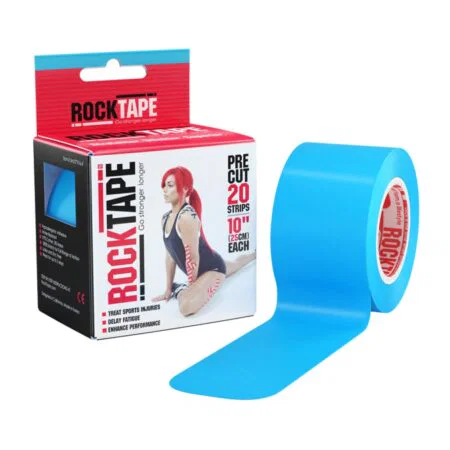 ROCKTAPE KINESIOLOGY TAPE STANDARD PRECUT BLUERTP21601 - Image 1