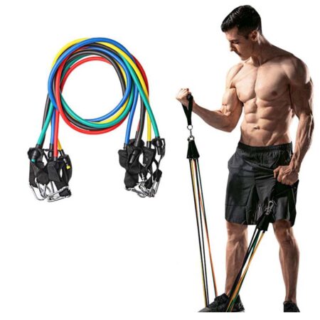 X-FIT GYM RESISTANCE BANDS (5 LEVELS)XF03-003-689 - Image 2