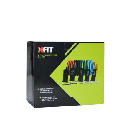X-FIT GYM RESISTANCE BANDS (5 LEVELS)XF03-003-689 - Image 3