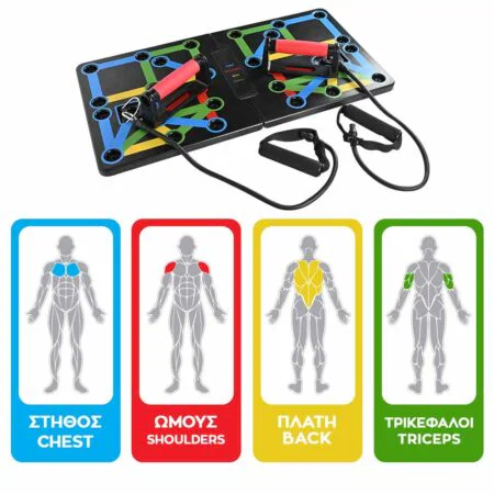 X-FIT MULTI-FUNCTION PUSH UP TRAINING BOARD PROXF03-003-731 - Image 3