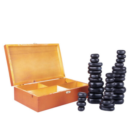 INSPORTLINE BASALT LAVA STONE SET 36 ΤΕΜISL11190 - Image 1