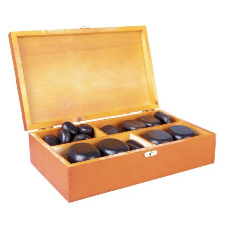 INSPORTLINE BASALT LAVA STONE SET 36 ΤΕΜISL11190 - Image 2