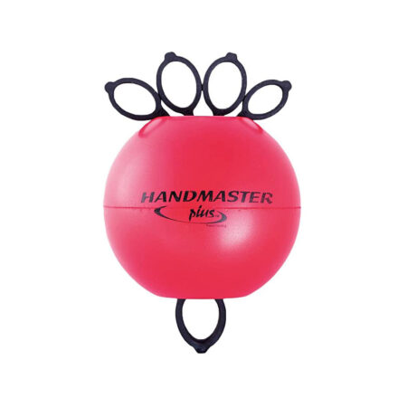 HANDMASTER PLUS ΜΠΑΛΑΚΙ ΑΣΚΗΣΕΩΝ ΑΚΡΑΣ ΧΕΙΡΑΣ ΣΕ 3 ΑΝΤΙΣΤΑΣΕΙΣ ΜΕΣΑΙΟ - ΚΟΚΚΙΝΟ HP104345R HANDMASTER PLUS - Image 1