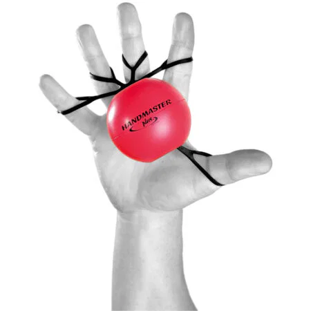 HANDMASTER PLUS ΜΠΑΛΑΚΙ ΑΣΚΗΣΕΩΝ ΑΚΡΑΣ ΧΕΙΡΑΣ ΣΕ 3 ΑΝΤΙΣΤΑΣΕΙΣ ΜΕΣΑΙΟ - ΚΟΚΚΙΝΟ HP104345R HANDMASTER PLUS - Image 2