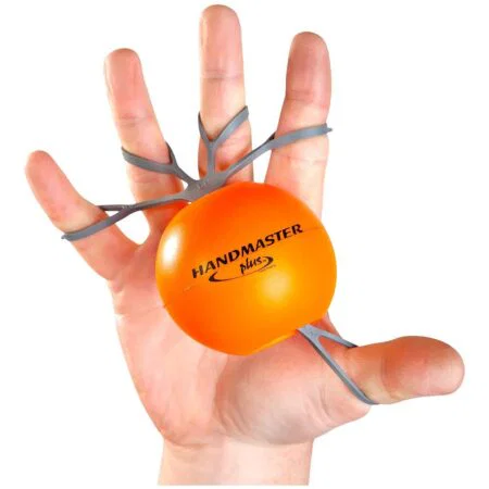 HANDMASTER PLUS ΜΠΑΛΑΚΙ ΑΣΚΗΣΕΩΝ ΑΚΡΑΣ ΧΕΙΡΑΣ ΣΕ 3 ΑΝΤΙΣΤΑΣΕΙΣ ΣΚΛΗΡΟ - ΠΟΡΤΟΚΑΛΙ HP104345O HANDMASTER PLUS - Image 2