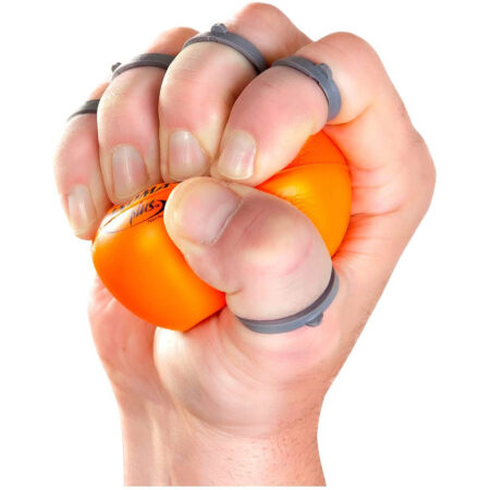HANDMASTER PLUS ΜΠΑΛΑΚΙ ΑΣΚΗΣΕΩΝ ΑΚΡΑΣ ΧΕΙΡΑΣ ΣΕ 3 ΑΝΤΙΣΤΑΣΕΙΣ ΣΚΛΗΡΟ - ΠΟΡΤΟΚΑΛΙ HP104345O HANDMASTER PLUS - Image 3
