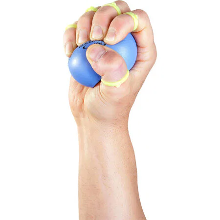 HANDMASTER PLUS ΜΠΑΛΑΚΙ ΑΣΚΗΣΕΩΝ ΑΚΡΑΣ ΧΕΙΡΑΣ ΣΕ 3 ΑΝΤΙΣΤΑΣΕΙΣ ΜΑΛΑΚΟ - ΜΠΛΕ HP104345B HANDMASTER PLUS - Image 3