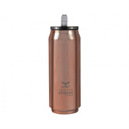 ESTIA ΘΕΡΜΟΣ TRAVEL CUP SAVE THE AEGEAN 500ml ROSE GOLDESTIA01-7867 ESTIA