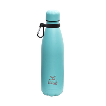 ESTIA ΘΕΡΜΟΣ TRAVEL FLASK SAVE THE AEGEAN 500ml PASTEL GREENESTIA01-9793 ESTIA - Image 3