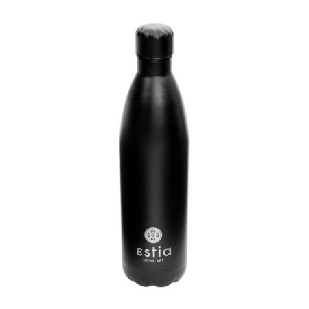 ESTIA ΘΕΡΜΟΣ TRAVEL FLASK SAVE THE AEGEAN 750ml MATTE BLACKESTIA01-9816 ESTIA
