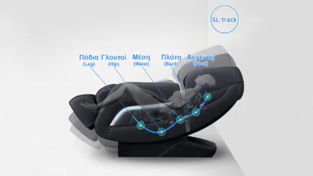 Πολυθρόνα μασάζ Life Care by i-Rest SL-A307-8 (Καφέ) - Image 4