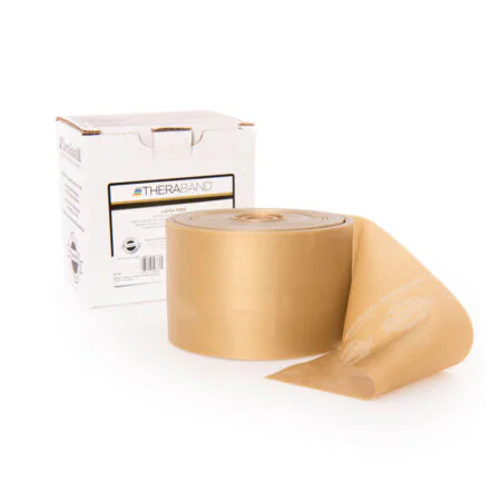 ΛΑΣΤΙΧΑ ΓΥΜΝΑΣΤΙΚΗΣ THERABAND 22m LATEX FREE ΧΡΥΣΟ/ ΜΑΧ50384 Theraband - Image 1