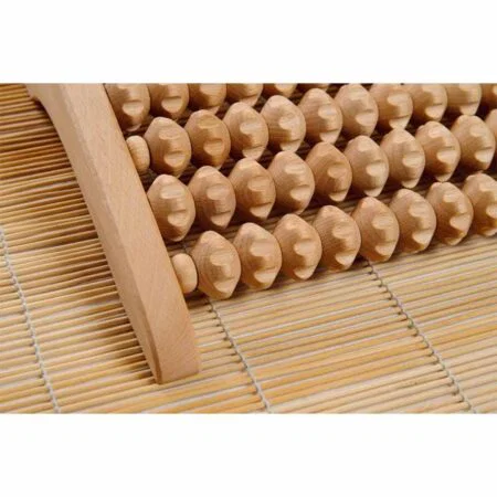 MADEROTHERAPY ΞΥΛΙΝΗ ΒΑΣΗ ΜΑΣΑΖ ΠΟΔΙΩΝ 7 ΡΟΛΩΝMTi0001 MADEROTHERAPY - Image 3