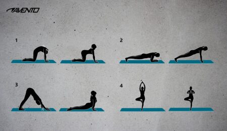 Avento Ταπέτο Ασκήσεων με σχέδιο (180x60x0.6 cm) - Image 4