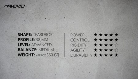 Ρακέτα 12K Padel Avento Paragon - Image 5