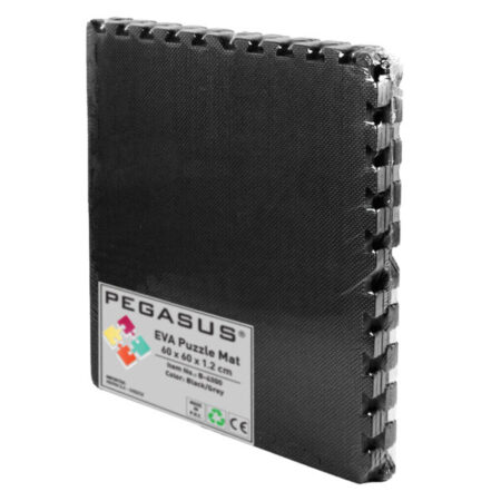 Δάπεδο προστασίας Puzzle EVA (Μαύρο) 1.2cm (Σετ 4τμχ) - Image 3