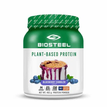 BIOSTEEL PLANT-BASED PROTEIN / BLUEBERRY COBBLER - 462G 14 ΜΕΡΙΔΕΣBSPBPBLU BIOSTEEL - Image 1