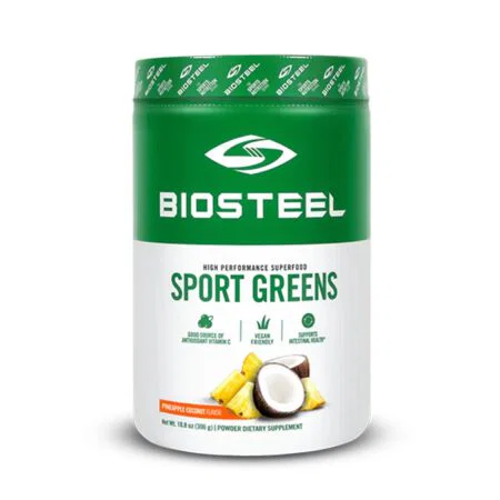 BIOSTEEL SPORT GREENS / ΑΝΑΝΑΣ ΚΑΡΥΔΑ - 306G 30 ΜΕΡΙΔΕΣBSSGPC30 BIOSTEEL - Image 1