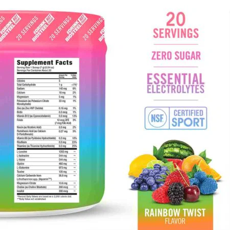 BIOSTEEL HYDRATION MIX / RAINBOW TWIST - 20 ΜΕΡΙΔΕΣBSRAI20 BIOSTEEL - Image 2