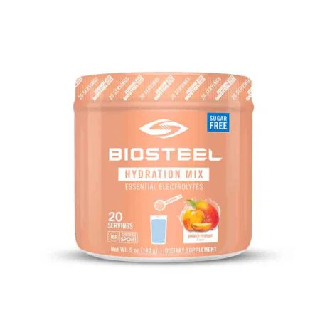 BIOSTEEL HYDRATION MIX / ΡΟΔΑΚΙΝΟ - ΜΑΝΓΚΟ - 20 ΜΕΡΙΔΕΣBSPEA20 BIOSTEEL - Image 1