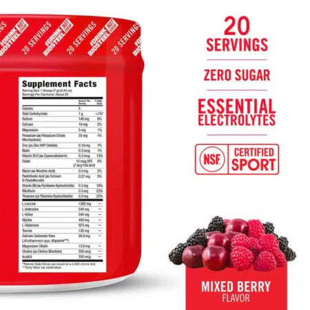 BIOSTEEL HYDRATION MIX / MIXED BERRY - 20 ΜΕΡΙΔΕΣBSMIX20 BIOSTEEL - Image 2