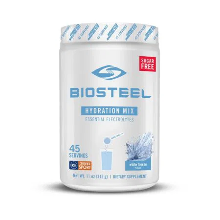 BIOSTEEL HYDRATION MIX / WHITE FREEZE- 45 ΜΕΡΙΔΕΣBSWHI45 BIOSTEEL - Image 1