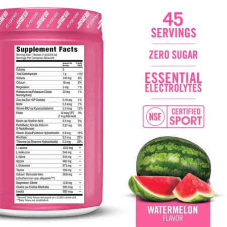 BIOSTEEL HYDRATION MIX / ΚΑΡΠΟΥΖΙ - 45 ΜΕΡΙΔΕΣBSWAT45 BIOSTEEL - Image 2