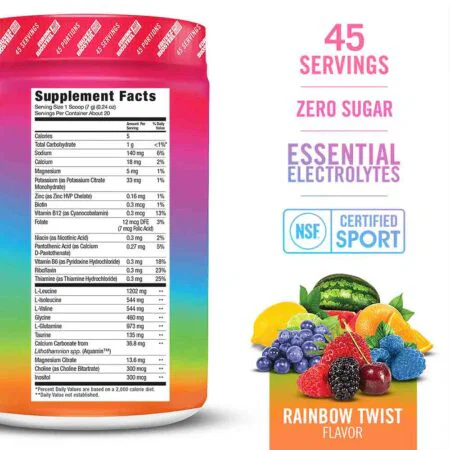 BIOSTEEL HYDRATION MIX / RAINBOW TWIST - 45 ΜΕΡΙΔΕΣBSRAI45 BIOSTEEL - Image 2