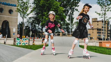 Nijdam Inline Skates Ρυθμιζόμενα "White Wedge" - Image 8
