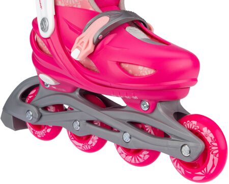 Nijdam Inline Skates Ρυθμιζόμενα 3-σε-1 "Floral Switch" - Image 3