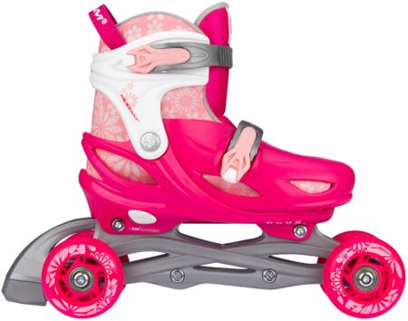 Nijdam Inline Skates Ρυθμιζόμενα 3-σε-1 "Floral Switch" - Image 8