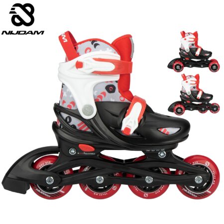 Nijdam Inline Skates Ρυθμιζόμενα 3-σε-1 "Street Shift" - Image 1
