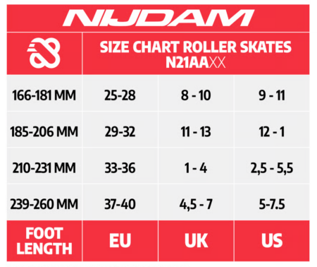 Nijdam Roller Skates Ρυθμιζόμενα "Feather Drops" - Image 10