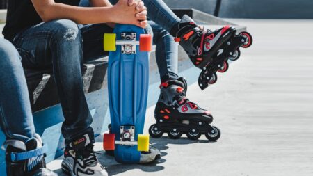 Nijdam Inline Skates - Παγοπέδιλα Combo "Red Raider" - Image 2
