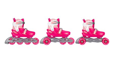 Nijdam Inline Skates Ρυθμιζόμενα 3-σε-1 "Floral Switch" - Image 2