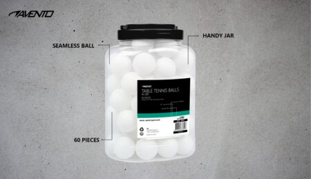 Avento Μπαλάκια Ping Pong Λευκά (60 τεμάχια) - Image 3