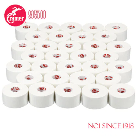 SPORTS TAPE ΑΘΛΗΤΩΝ - ΑΥΤΟΚΟΛΛΗΤΟΣ ΕΠΙΔΕΣΜΟΣ CRAMER  950 - ΛΕΥΚΟ 3.8CM * 13.7m ΤΕΜΑΧΙΟ480950 Cramer - Image 3
