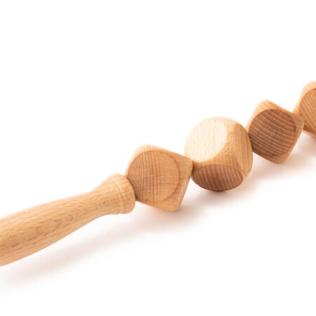 MADEROTHERAPY ΞΥΛΙΝΟ ΡΟΛΟ ΜΕ 5 ΚΥΒΟΥΣ ΚΑΤΑ ΤΗΣ ΚΥΤΤΑΡΙΤΙΔΑΣMTi0863 Maderotherapy - Image 3